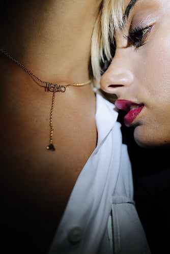 Collana Ti Odio Black Heart