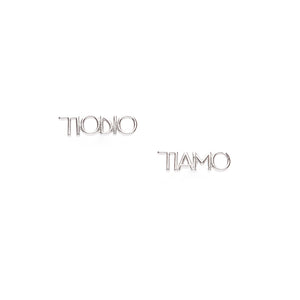 Orecchini Lobo Ti Amo & Ti Odio