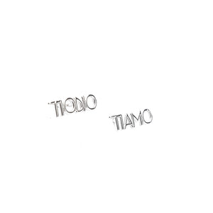 Orecchini Lobo Ti Amo & Ti Odio