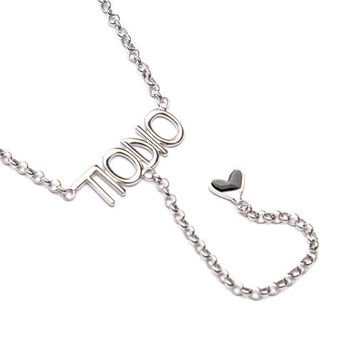 Collana Ti Odio Black Heart