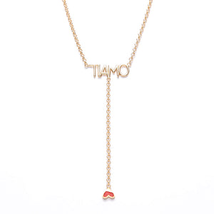 Collana Ti Amo Red Heart