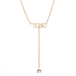 Collana Ti Odio Black Heart