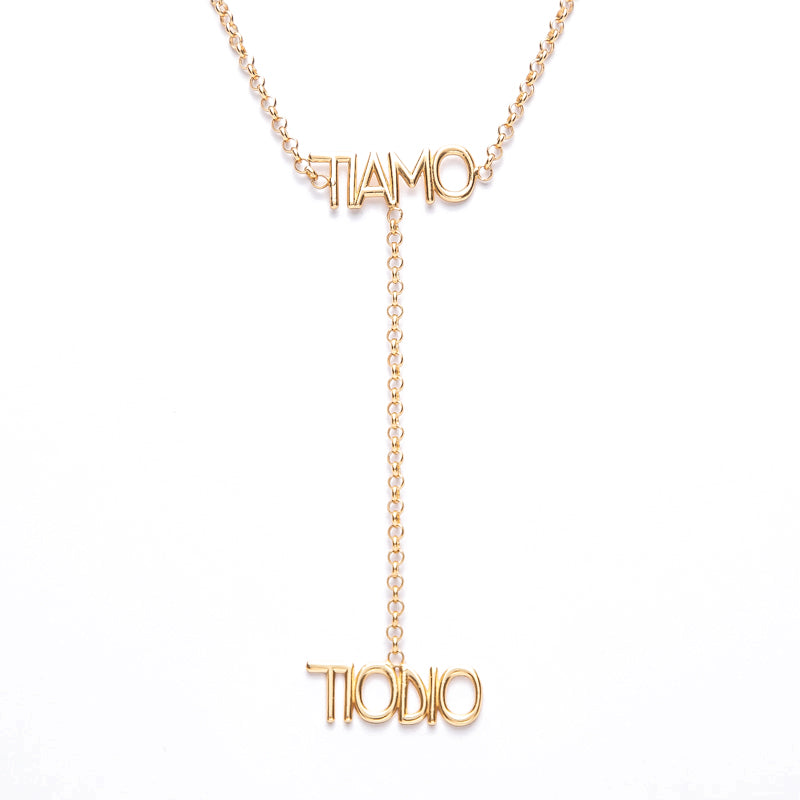 Collana Ti Amo & Ti Odio